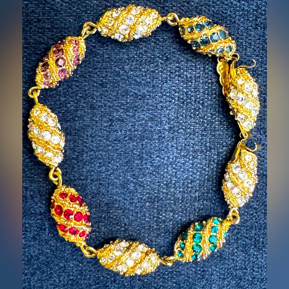 Jackie Kennedy Camrose and Kross JBK royal Egg bracelet